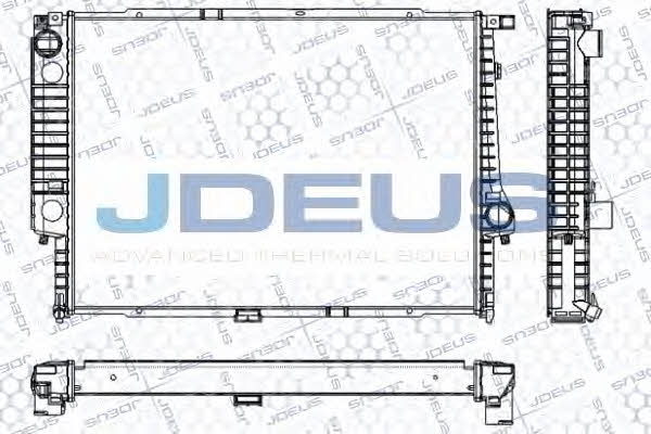 J. Deus RA0050430 Radiator, engine cooling RA0050430: Buy near me in Poland at 2407.PL - Good price!