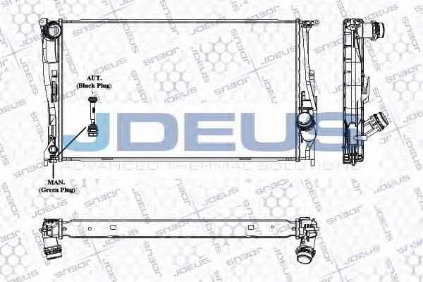 J. Deus RA0050680 Kühler motorkühlung RA0050680: Kaufen Sie zu einem guten Preis in Polen bei 2407.PL!