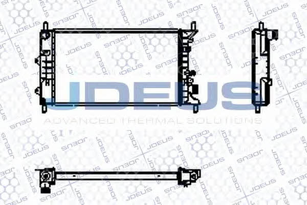 J. Deus RA0120550 Радіатор охолодження двигуна RA0120550: Приваблива ціна - Купити у Польщі на 2407.PL!