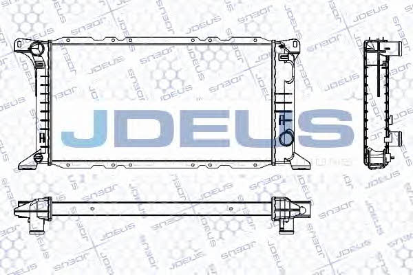 J. Deus RA0120780 Radiator, engine cooling RA0120780: Buy near me in Poland at 2407.PL - Good price!