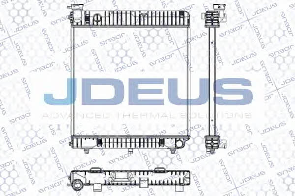 J. Deus RA0170021 Радіатор охолодження двигуна RA0170021: Купити у Польщі - Добра ціна на 2407.PL!