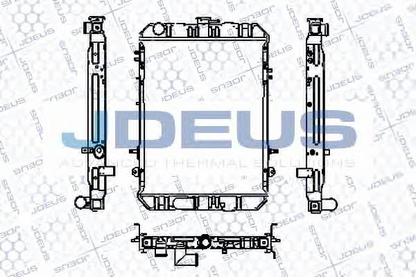 J. Deus RA0180100 Radiator, engine cooling RA0180100: Buy near me in Poland at 2407.PL - Good price!