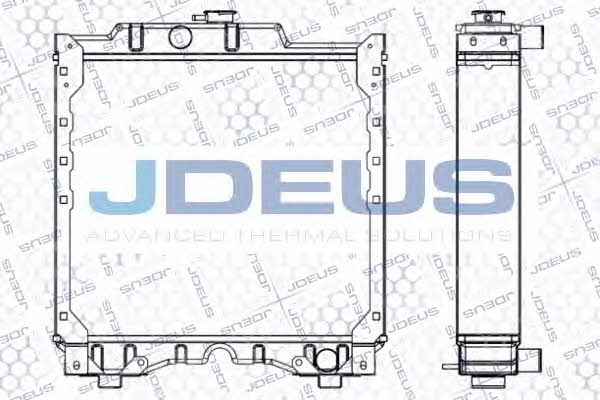 J. Deus 060M08 Radiator, engine cooling 060M08: Buy near me in Poland at 2407.PL - Good price!