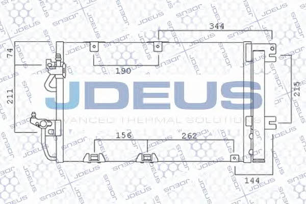 J. Deus 720M60 Радіатор кондиціонера (Конденсатор) 720M60: Приваблива ціна - Купити у Польщі на 2407.PL!