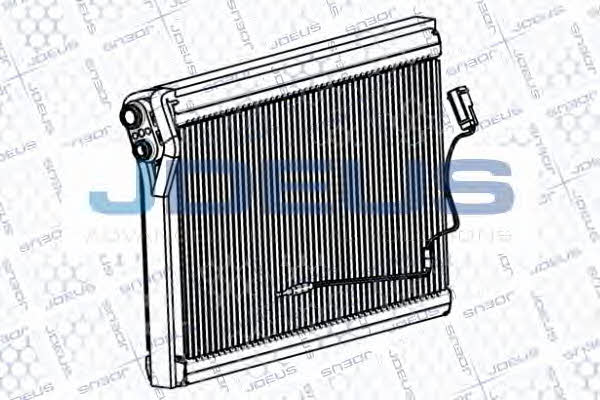 J. Deus RA9140100 Air conditioner evaporator RA9140100: Buy near me in Poland at 2407.PL - Good price!