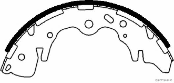 Jakoparts J3500529 Brake shoe set J3500529: Buy near me in Poland at 2407.PL - Good price!