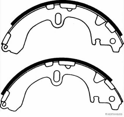 Jakoparts J3502034 Brake shoe set J3502034: Buy near me in Poland at 2407.PL - Good price!