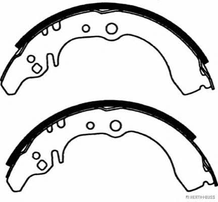 Jakoparts J3506019 Brake shoe set J3506019: Buy near me in Poland at 2407.PL - Good price!