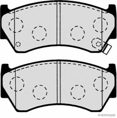 Jakoparts J3601062 Brake Pad Set, disc brake J3601062: Buy near me in Poland at 2407.PL - Good price!