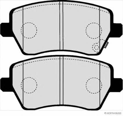 Jakoparts J3608025 Brake Pad Set, disc brake J3608025: Buy near me in Poland at 2407.PL - Good price!