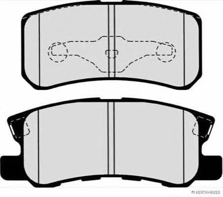 Jakoparts J3615010 Brake Pad Set, disc brake J3615010: Buy near me in Poland at 2407.PL - Good price!