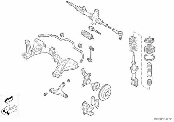  N00132-VA Steering N00132VA: Buy near me in Poland at 2407.PL - Good price!