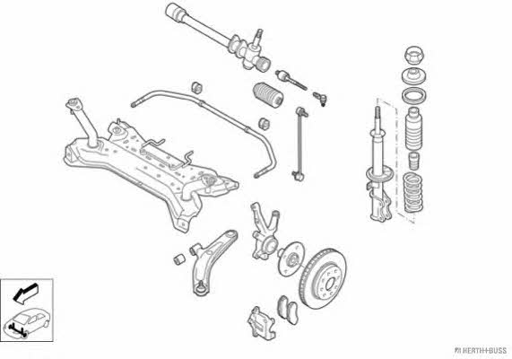 Jakoparts N03348-VA Auto part N03348VA: Buy near me at 2407.PL in Poland at an Affordable price!