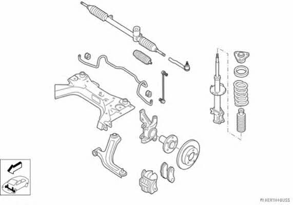 Jakoparts N04320-VA Auto part N04320VA: Buy near me at 2407.PL in Poland at an Affordable price!