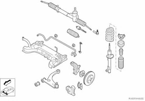 Jakoparts N04528-VA Auto part N04528VA: Buy near me at 2407.PL in Poland at an Affordable price!