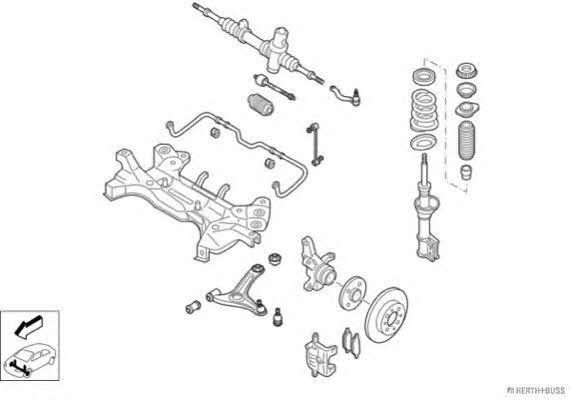 Jakoparts N05059-VA Auto part N05059VA: Buy near me in Poland at 2407.PL - Good price!