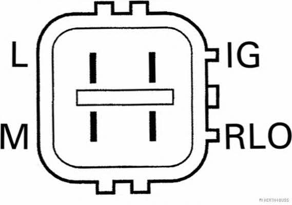 Jakoparts J5112142 Alternator J5112142: Buy near me at 2407.PL in Poland at an Affordable price!