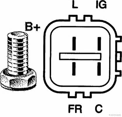 Jakoparts J5118031 Alternator J5118031: Buy near me in Poland at 2407.PL - Good price!