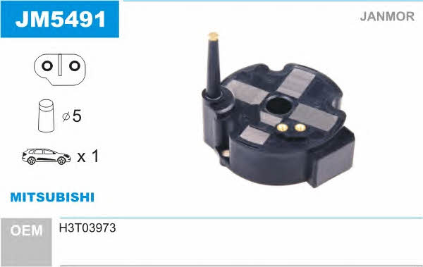 Janmor JM5491 Ignition coil JM5491: Buy near me in Poland at 2407.PL - Good price!