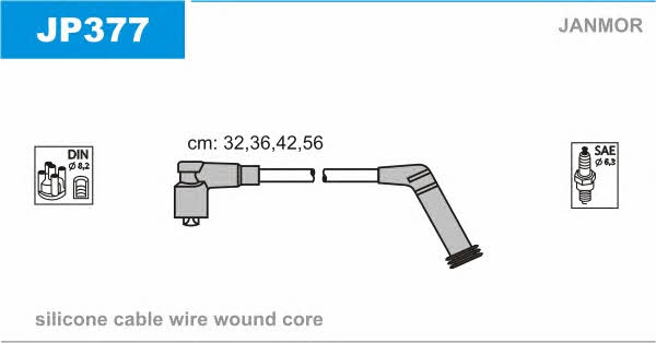 Janmor JP377 Zündkabel kit JP377: Kaufen Sie zu einem guten Preis in Polen bei 2407.PL!