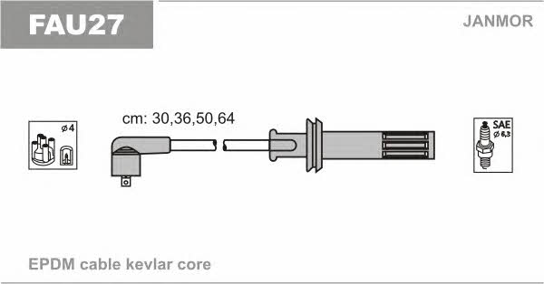 Janmor FAU27 Zündkabel kit FAU27: Kaufen Sie zu einem guten Preis in Polen bei 2407.PL!