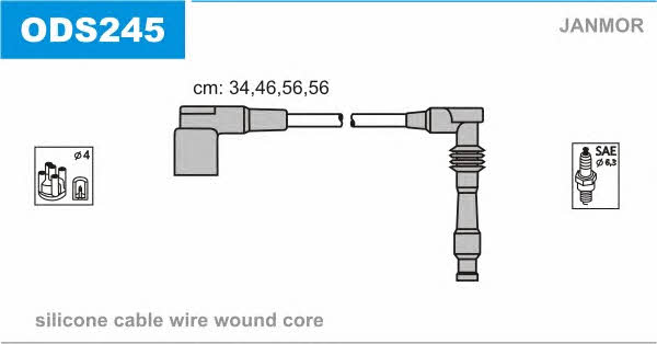 Janmor ODS245 Ignition cable kit ODS245: Buy near me in Poland at 2407.PL - Good price!