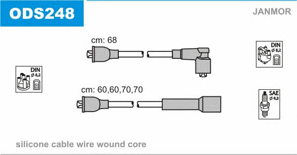 Janmor ODS248 Ignition cable kit ODS248: Buy near me in Poland at 2407.PL - Good price!