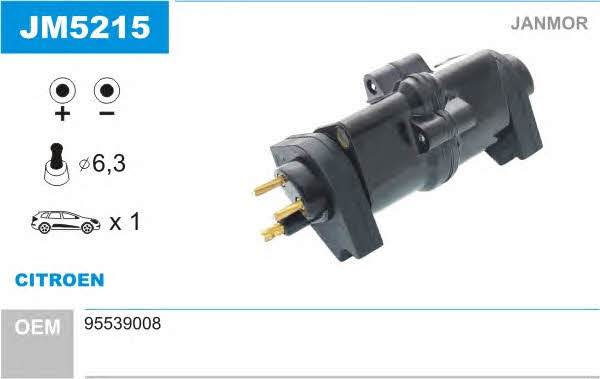 Janmor JM5215 Ignition coil JM5215: Buy near me in Poland at 2407.PL - Good price!