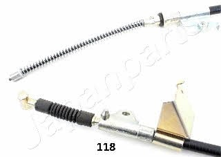 Japanparts BC-118 Parking brake cable left BC118: Buy near me in Poland at 2407.PL - Good price!