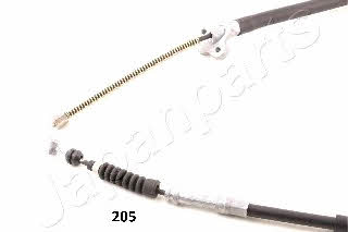 Japanparts BC-205 Parking brake cable, right BC205: Buy near me in Poland at 2407.PL - Good price!