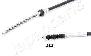 Japanparts BC-211 Parking brake cable, right BC211: Buy near me at 2407.PL in Poland at an Affordable price!