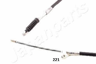 Japanparts BC-221 Parking brake cable left BC221: Buy near me in Poland at 2407.PL - Good price!