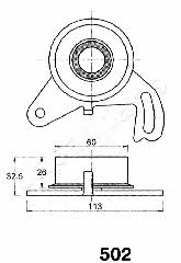 Japanparts BE-502 Spannrolle, zahnriemen BE502: Kaufen Sie zu einem guten Preis in Polen bei 2407.PL!