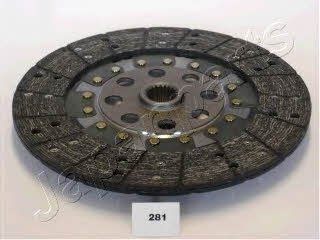 Japanparts DF-281 Clutch disc DF281: Buy near me at 2407.PL in Poland at an Affordable price!