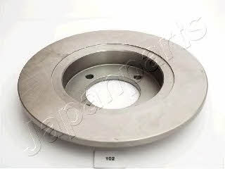 Japanparts DI-102 Unventilated front brake disc DI102: Buy near me in Poland at 2407.PL - Good price!