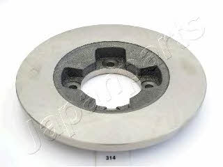 Japanparts DI-314 Unventilated front brake disc DI314: Buy near me in Poland at 2407.PL - Good price!