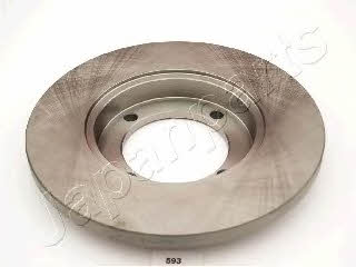 Japanparts DI-593 Unventilated front brake disc DI593: Buy near me at 2407.PL in Poland at an Affordable price!