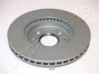 Japanparts DI-617 Front brake disc ventilated DI617: Buy near me in Poland at 2407.PL - Good price!