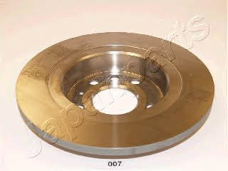 Japanparts DP-007 Rear brake disc, non-ventilated DP007: Buy near me in Poland at 2407.PL - Good price!