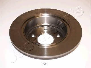 Japanparts DP-120 Rear brake disc, non-ventilated DP120: Buy near me at 2407.PL in Poland at an Affordable price!