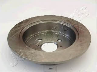 Japanparts DP-222 Rear brake disc, non-ventilated DP222: Buy near me in Poland at 2407.PL - Good price!