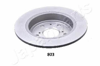 Japanparts DP-803 Rear brake disc, non-ventilated DP803: Buy near me in Poland at 2407.PL - Good price!