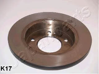 Japanparts DP-K17 Rear brake disc, non-ventilated DPK17: Buy near me in Poland at 2407.PL - Good price!