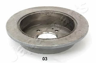 Japanparts DP-S03 Rear brake disc, non-ventilated DPS03: Buy near me in Poland at 2407.PL - Good price!