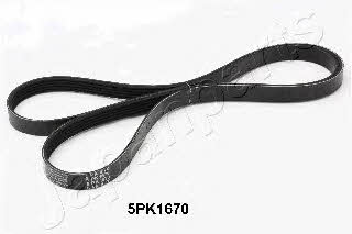 Japanparts DV-5PK1670 V-ribbed belt 5PK1670 DV5PK1670: Buy near me in Poland at 2407.PL - Good price!