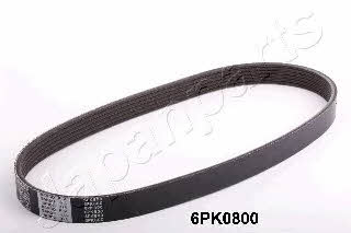 Japanparts DV-6PK0800 V-ribbed belt 6PK800 DV6PK0800: Buy near me in Poland at 2407.PL - Good price!