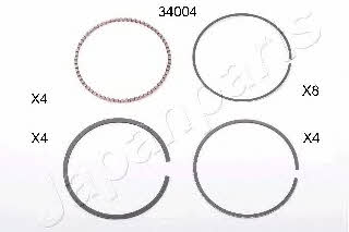 Japanparts RS34004 Piston Ring Kit RS34004: Buy near me in Poland at 2407.PL - Good price!