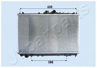 Japanparts RDA163027 Radiator, engine cooling RDA163027: Buy near me in Poland at 2407.PL - Good price!