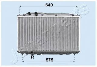 Japanparts RDA193022 Radiator, engine cooling RDA193022: Buy near me in Poland at 2407.PL - Good price!