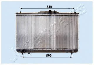 Japanparts RDA283091 Radiator, engine cooling RDA283091: Buy near me at 2407.PL in Poland at an Affordable price!